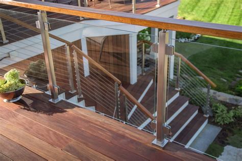 Modern Railing Stainless Steel Railing Systems For Stair And Decks