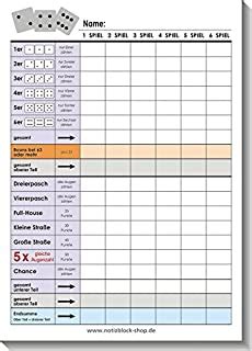 Kniffel oder yahtzee ist ein würfelspiel mit fünf würfeln, einem würfelbecher und einem speziellen spielblock. Kniffel Zettel Zum Ausdrucken
