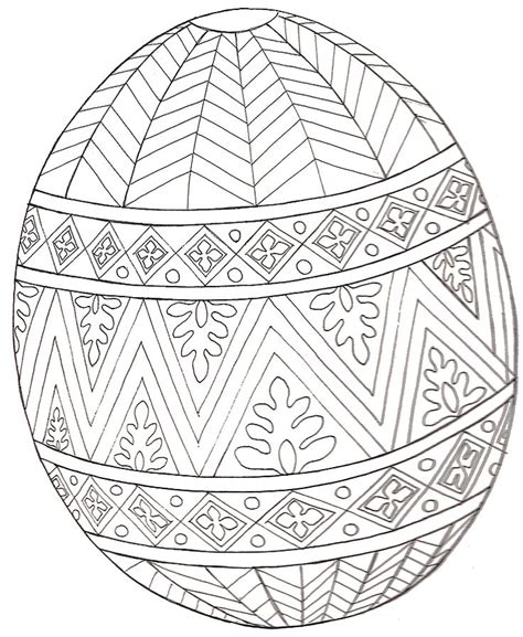 Pysanky Coloring Pages at GetDrawings | Free download