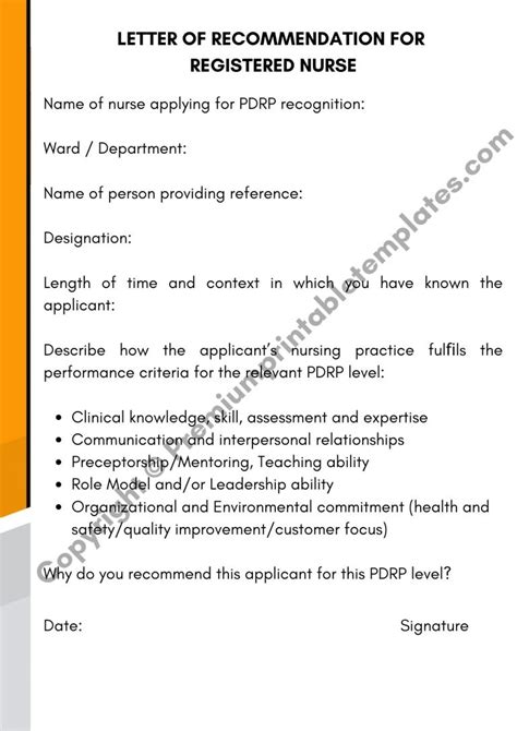 Free 5+ registered nurse recommendation letters in pdf 1. Recommendation Letter For Registered Nurse [Pack of 9 ...