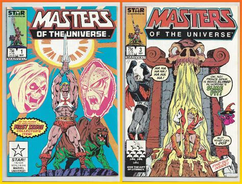 Comicsvalue MASTERS OF THE UNIVERSE 1 3 HE MAN Skeletor STAR