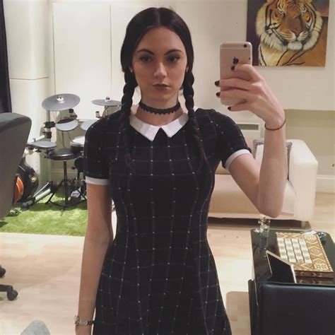 This diy halloween costume involves a collared shift dress, a hair tutorial, and dramatic eye makeup (which you might wednesday addams costume. Feelin' Crafty? These Creative and Easy Halloween Costume Ideas Are Calling Your Name | Diy ...