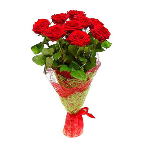 Bouquet Of 9 Roses Florists In India