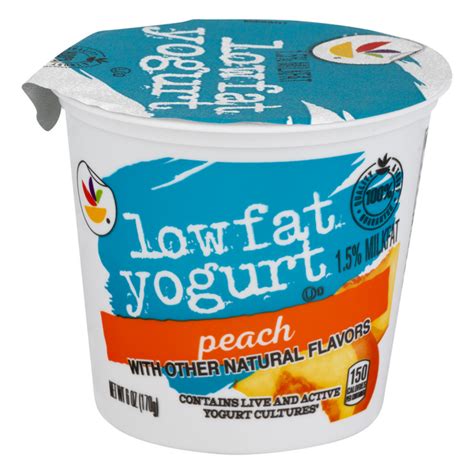 Save On Giant Yogurt Peach Low Fat Order Online Delivery Giant