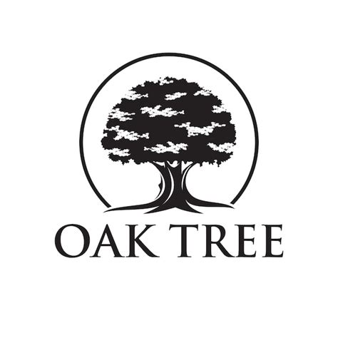 Premium Vector Oak Tree Logo