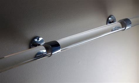 Glass Acrylic Grab Bars Designed By Linesync Architecture Grab Bars