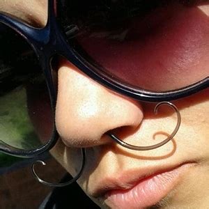 Pyrex Glass Septum Mustache Foppish