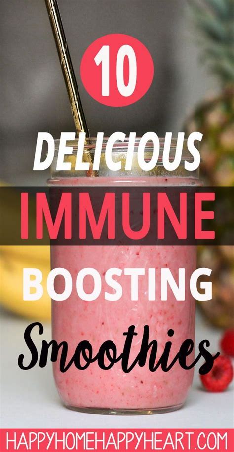 10 Immune Boosting Smoothies That Will Keep You Healthy All Year Long Immune Boosting Smoothie