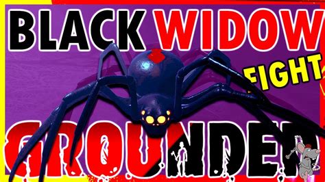 Grounded 10 Toughest Enemy Is The New Black Widow Spider Youtube