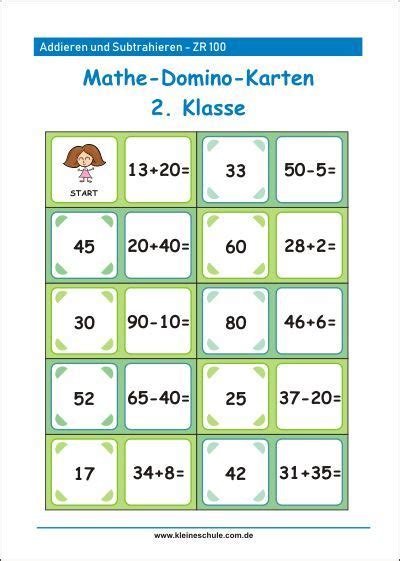 Finnland wird 100 jahre alt. So macht Rechnen Spaß! Mathe-Domino-Karten - Addieren und Subtrahieren ZR 100 - 2. Klasse ...