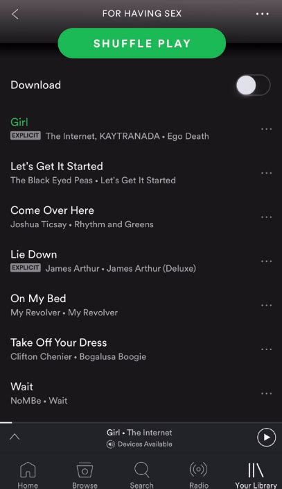 Nic Sampson’s Spotify Sex Playlist Is Nothing Short Of Genius Metro News