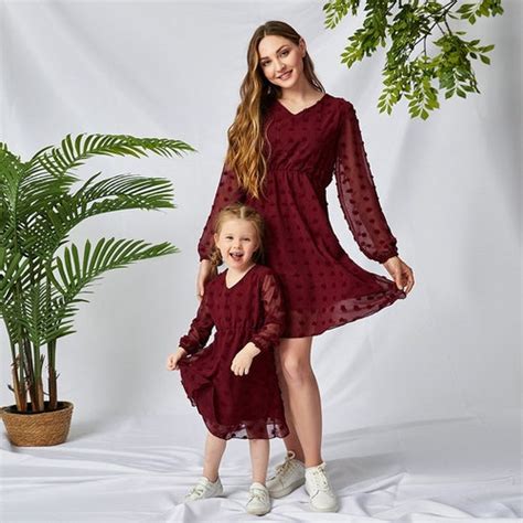 mommy and me dress mother daughter matching dress solid etsy