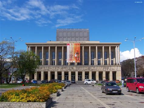 Polska Łódź Teatr Wielki W Łodzi