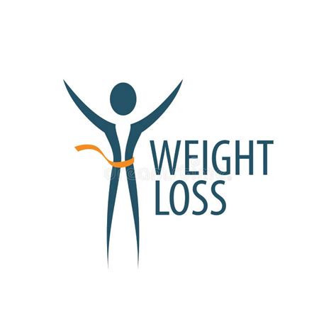 Weight Loss Logo Stock Vector Illustration Of Design 125826739