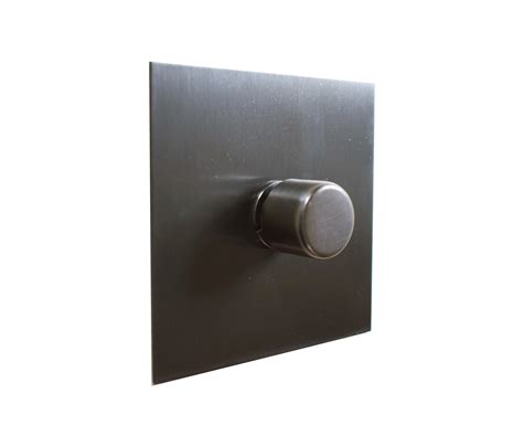 All forbes and lomax dolly switches require british standard 35mm deep flush wall boxes (to be. Antique Bronze rotary dimmer | Architonic