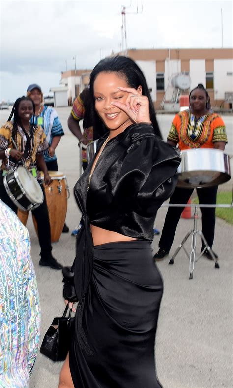 Rihanna Arrives In Barbados For The Crop Over Festival 08 04 2019 • Celebmafia