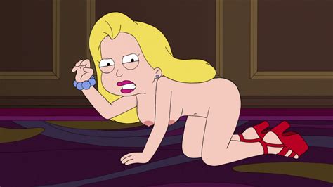 Rule 34 All Fours American Dad Areolae Ass Blonde Hair Breasts Dyed Hair Female Hayley Smith