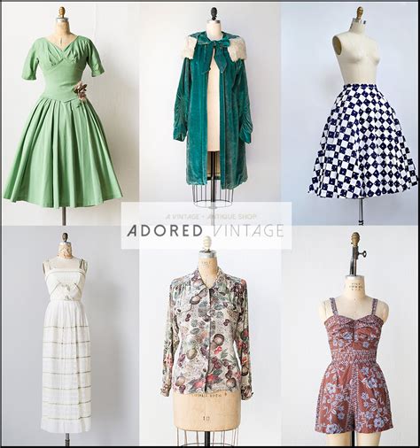5 best online vintage stores adored vintage blossom and solblossom and sol