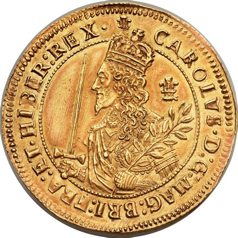 British Gold Coins Triple Unite 1644 King Charles I Of England