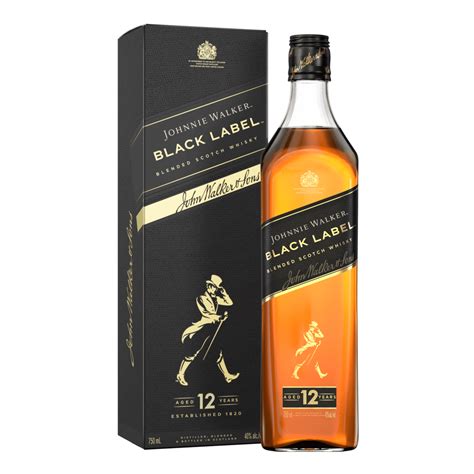 Johnnie Walker Black Label Blended Scotch Whisky Prike