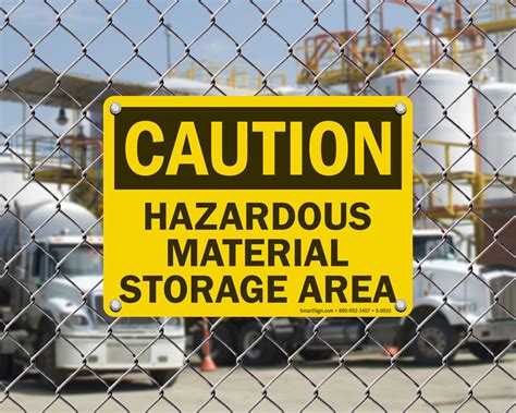 Hazardous Material Signs