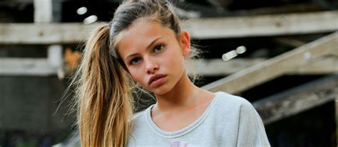 The 14 Years Old Model Thylane Blondeau From St Tropez France