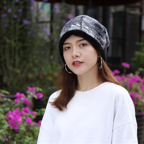 Womens Ethnic Cotton Beanie Hat Vintage Good Elastic Warm Turban Caps