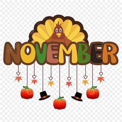 November Clipart Vector November Clipart Clipart November Clipart