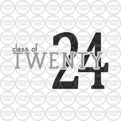 Senior 2024 Class Of Twenty 24 Back To School First Day Etsy