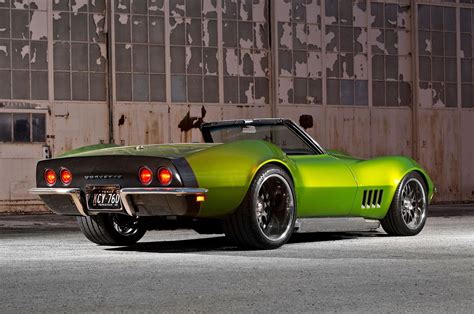 Wallpaper Id 1411004 Chevy Convertible Modified C3 Green
