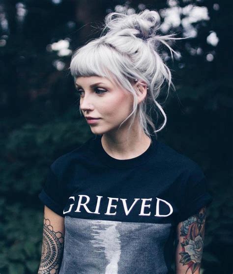 24 Dyed Hairstyles You Need To Try Silver Hair Color Hairstyles With