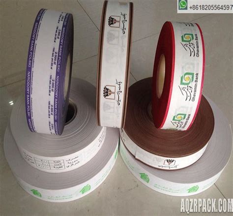 banding paper brown paper tape custom printed banding roll