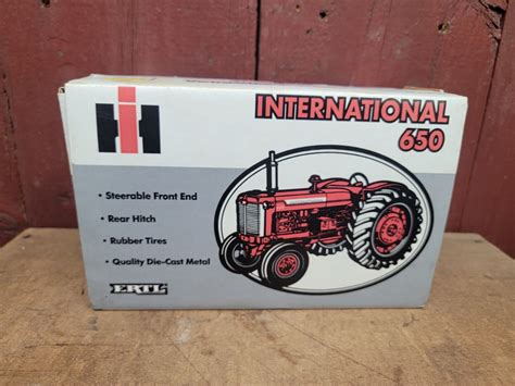 International Ih 650 Diesel Ertl With Box 116 1995 Die Cast Toy Ebay