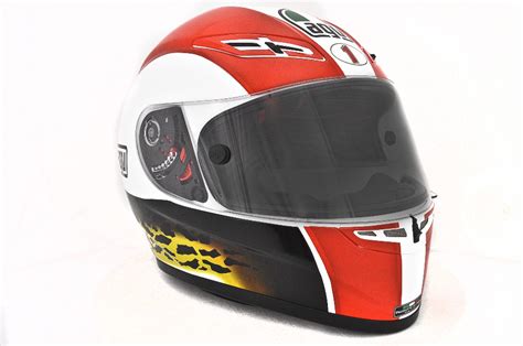 Agv Gp Tech Marco Simoncelli Helmet 2xl Ebay