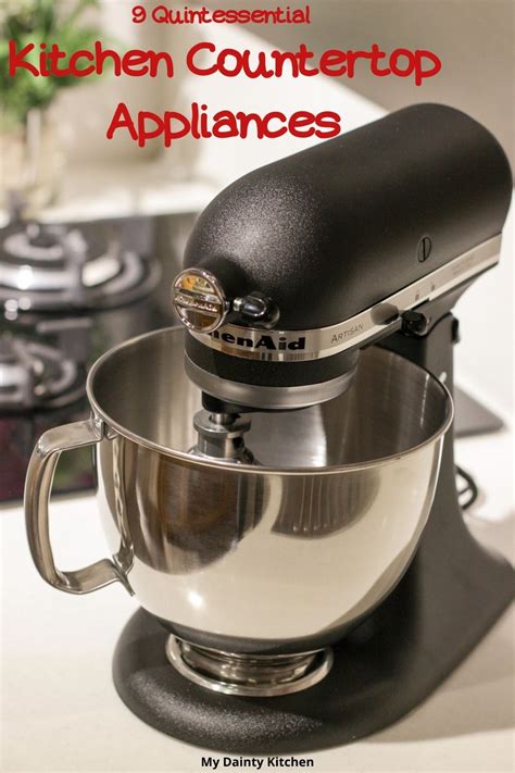 If your dorm or small college apartment has a kitchen, you should buy a few small appliances that are versatile enough to make best microwave: Must-Have Kitchen Countertop Appliances | Kitchen aid ...
