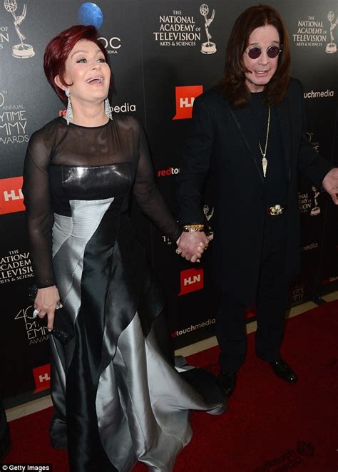 Ozzy And Sharon Osbourne Share A Public Passionate Kiss After Rough