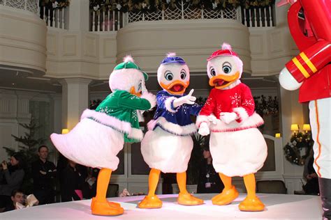 Huey Dewey And Louie Present The Nutcracker At Disney Character Central