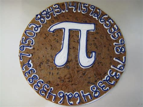 Whether you're a math nerd or a wannabe, march 14 is our day. Pi day Cookie Cake! | Cookie Cakes | Pinterest