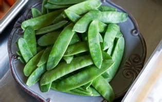 Cuisson des pois gourmands à langlaise eau bouillante salée