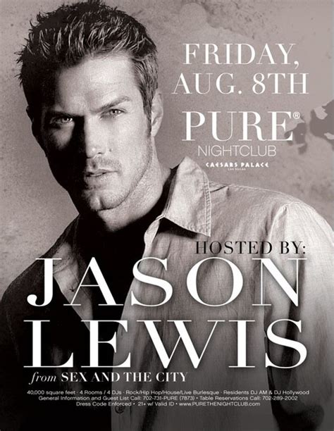 Events Las Vegas Sex And The Citys Jason Lewis Hosts Aug 8th Pure