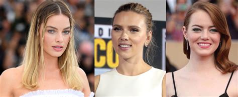 Margot Robbie Scarlett Johansson And Emma Stone Masturbate On