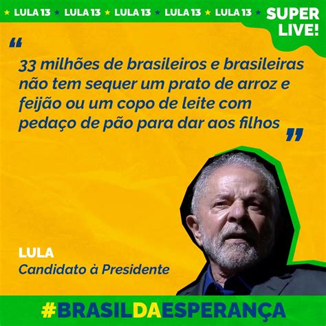 Mst Oficial On Twitter Veja As Principais Fala De Lula