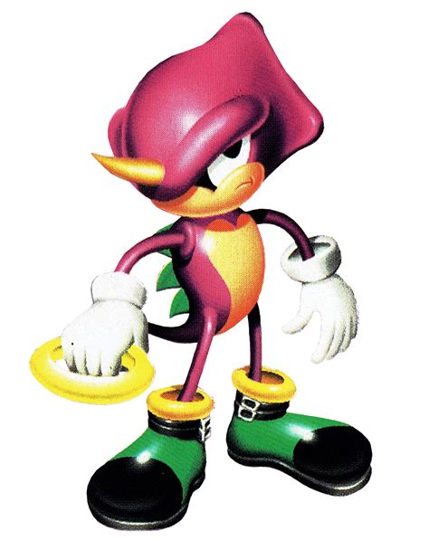 Extracted Artwork Of Espio From The Knuckles Sonic The Hedgeblog