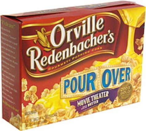Orville Redenbachers Movie Theater Butter Gourmet Popping Corn 4 Ea