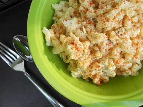 Pipe into the egg whites. Ally's Sweet & Savory Eats: Deviled Egg Pasta Salad