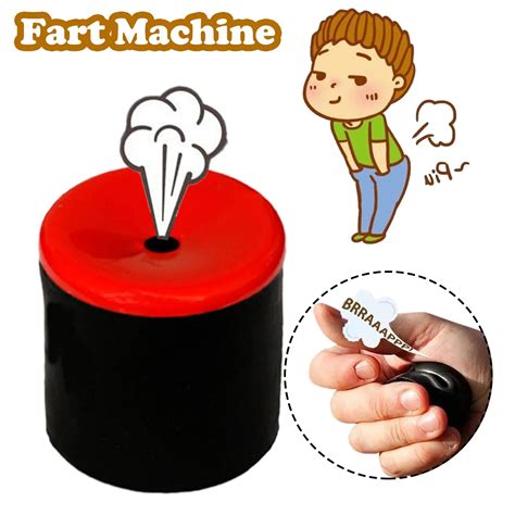 Realistic Farting Sounds Fart Pooter Machine Press The Fart Tube Fart Bucket New Strange