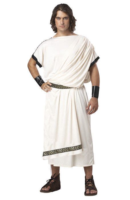 Roman Greek Soldier Julius Caesar Tunic Emperor Toga Party Gladiator