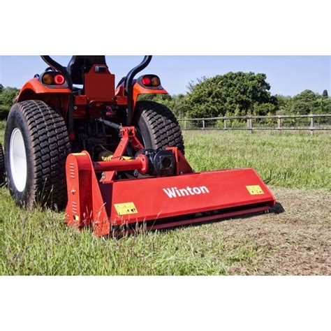Winton Compact Tractor Flail Mower Wfl125 125m Flail Mower