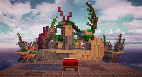 Screenshots Of Bedwars Maps With Shaders To Use As Wallpaperscomputer