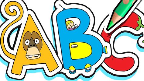 We have lots of games, kids coloring pages and drawings for kids. Learn the Alphabet in 1 Hour ️🐯 ABC Fun for Kids - Turn ...